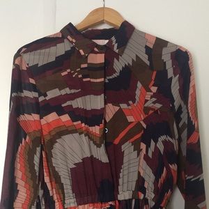 Need Supply - Farrow Multi color sheer dress